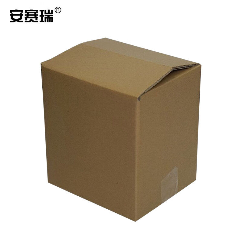 安赛瑞 39764 瓦楞纸箱 21*17*21cm 5层 （单位：包） 草黄