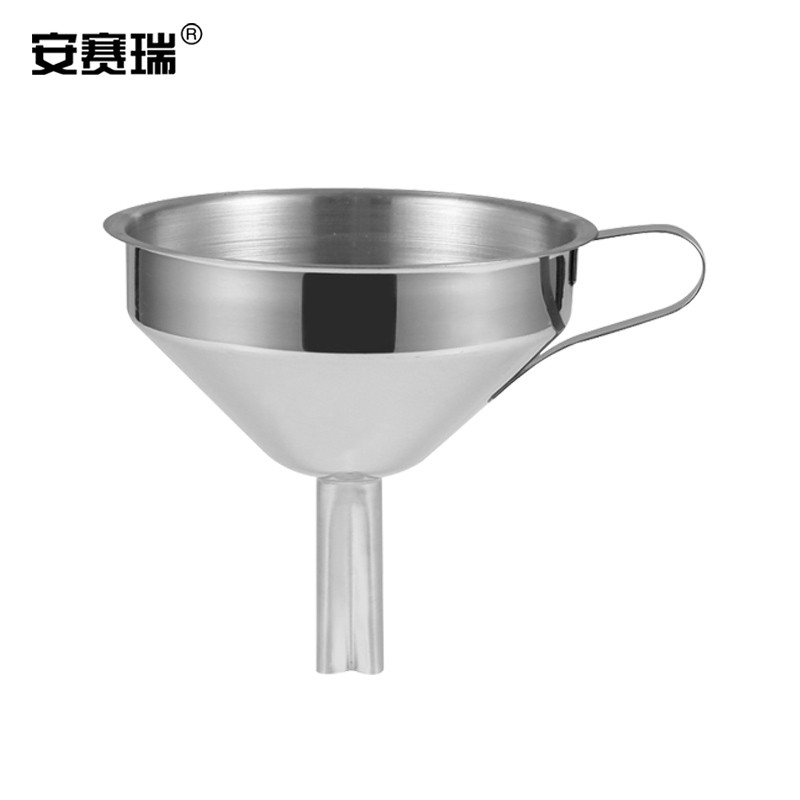 安赛瑞 600981 实验室304不锈钢分液漏斗 直径15cm （单位：个） 不锈钢色