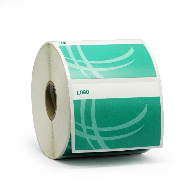 安盛宏方 ASHF776 标签纸 50*70mm （单位：卷） 白绿色