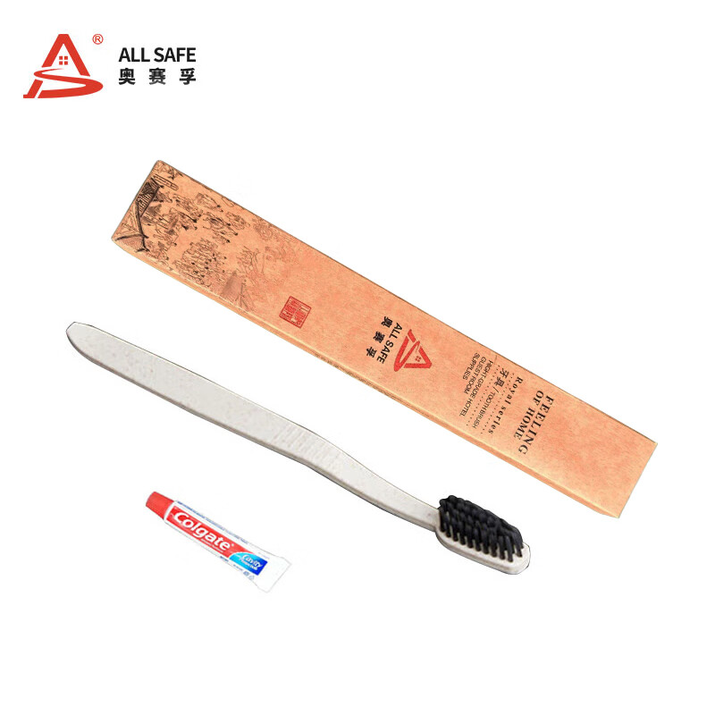 奥赛孚 ASF-YJ012 牙具套装 牙刷*1+牙膏8g （单位：套） 卡其色