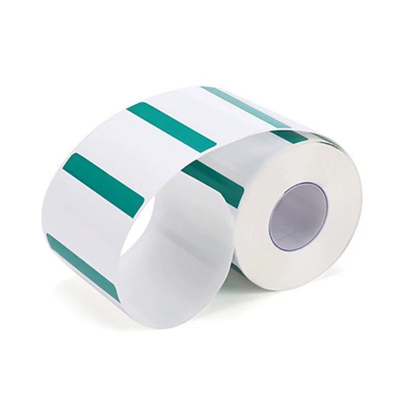 巴蜀脸谱 BSLP-BQZ-02 标签 50*70mm （单位：卷） 白绿色