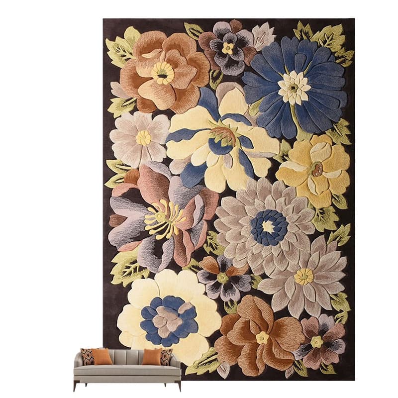 百晟长恒 BSCH-44 羊毛棉布底地毯 无需拼接 1.5m*80cm （单位：块） 拼色