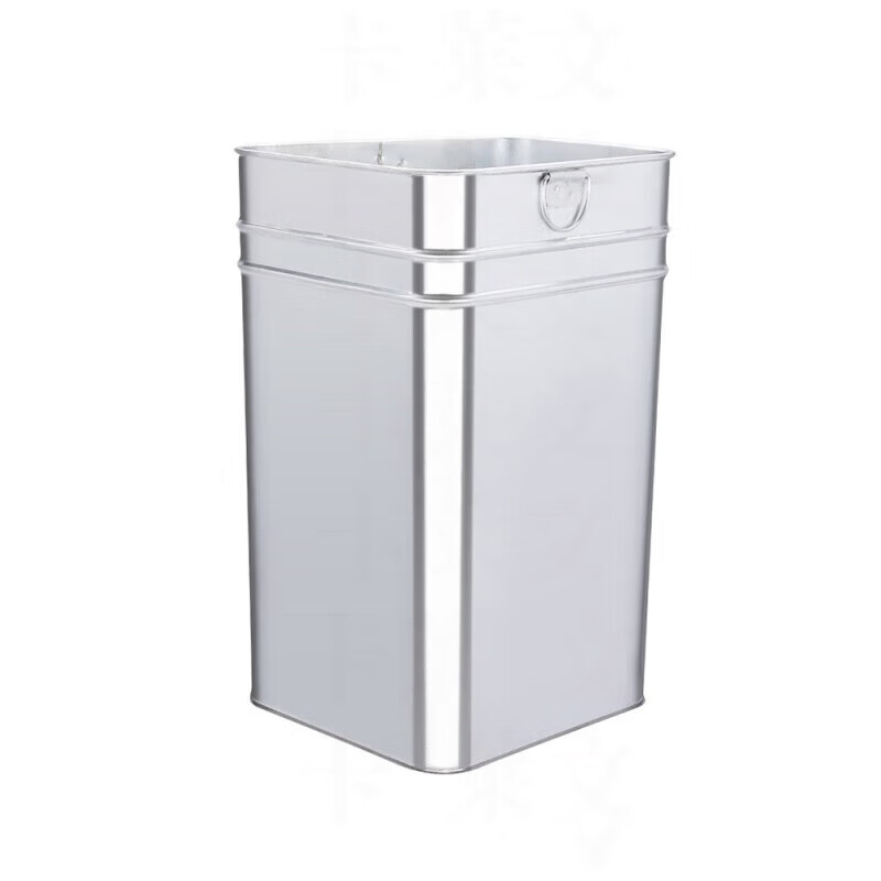 百晟长恒 不锈钢 小型内胆垃圾桶 25*25*43cm （单位：个） 不锈钢白色