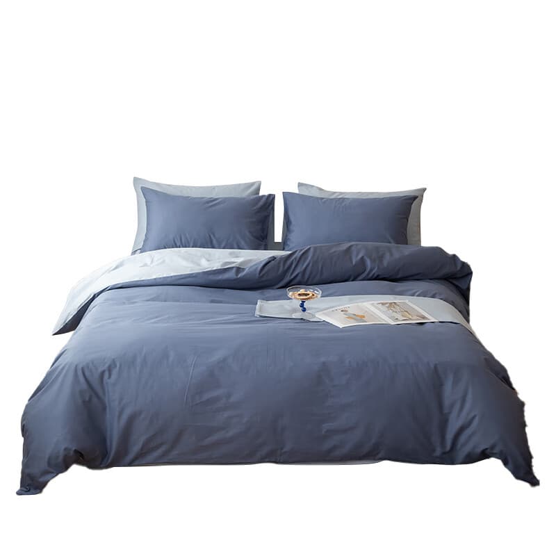博洋（BEYOND） WT9024070015 全棉被套 155*215cm （单位：个） 暮色蓝烟