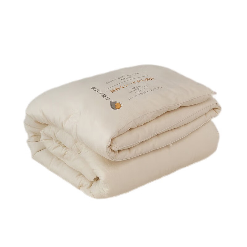 婵思 BZGLFS2000306 有机大豆冬被 200*230cm/总重约7.5斤 （单位：条） 白色