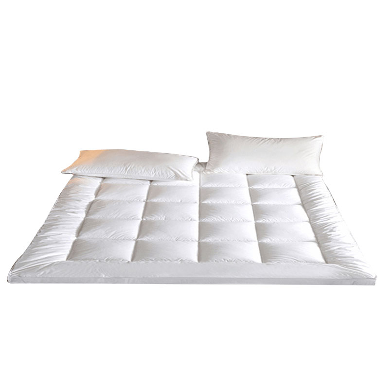 婵思 SDJD0230056 全棉防羽布褥子 150*200cm （单位：床） 纯白