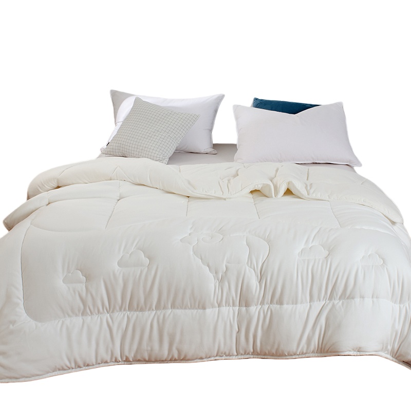 婵思 TJ0YMB2100633 舒柔亲肤澳毛被 150*200cm （单位：床） 梨花白