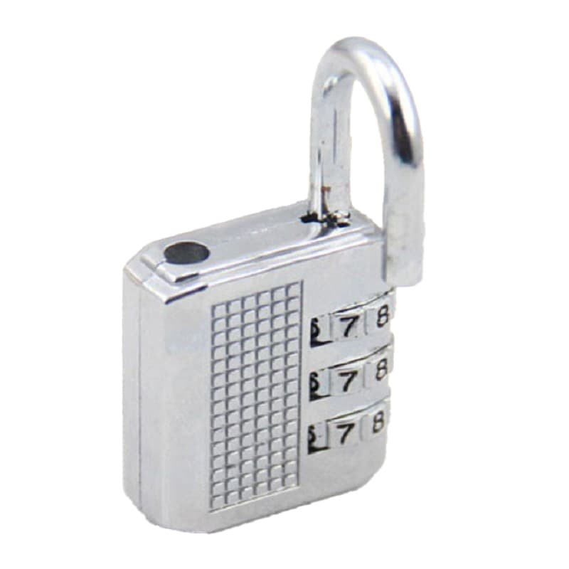 晨潞电子 CLU-CDK01 密码锁挂锁 40mm （单位：个） 白色