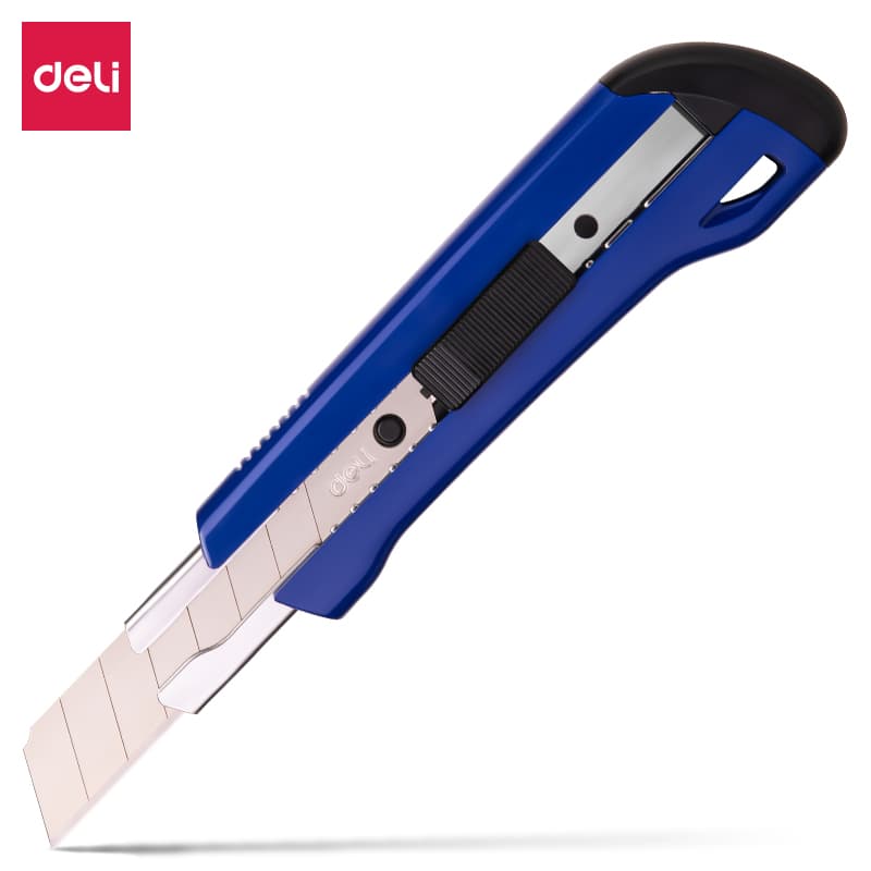 得力（deli） 2042 大号美工刀 18mm （单位：把） 蓝色