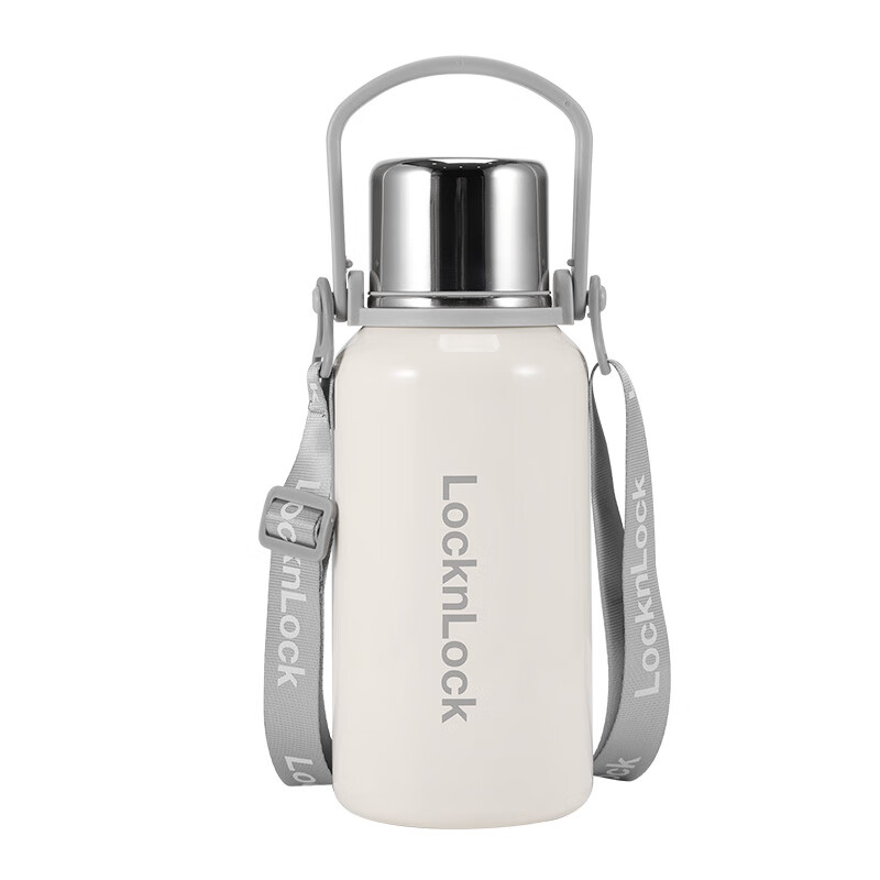 乐扣乐扣（LOCK&LOCK） LHC6657FU 随行提手保温壶 1.05L （单位：个） 米色