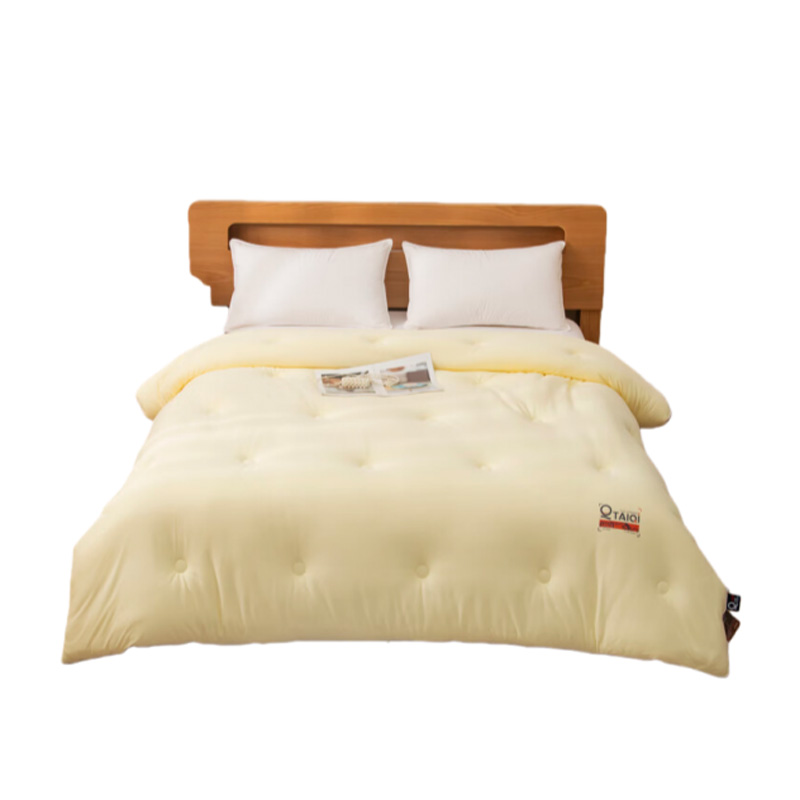 汉司家纺 太奇双核 针织棉锁温冬被 150*200cm （单位：床） 黄色