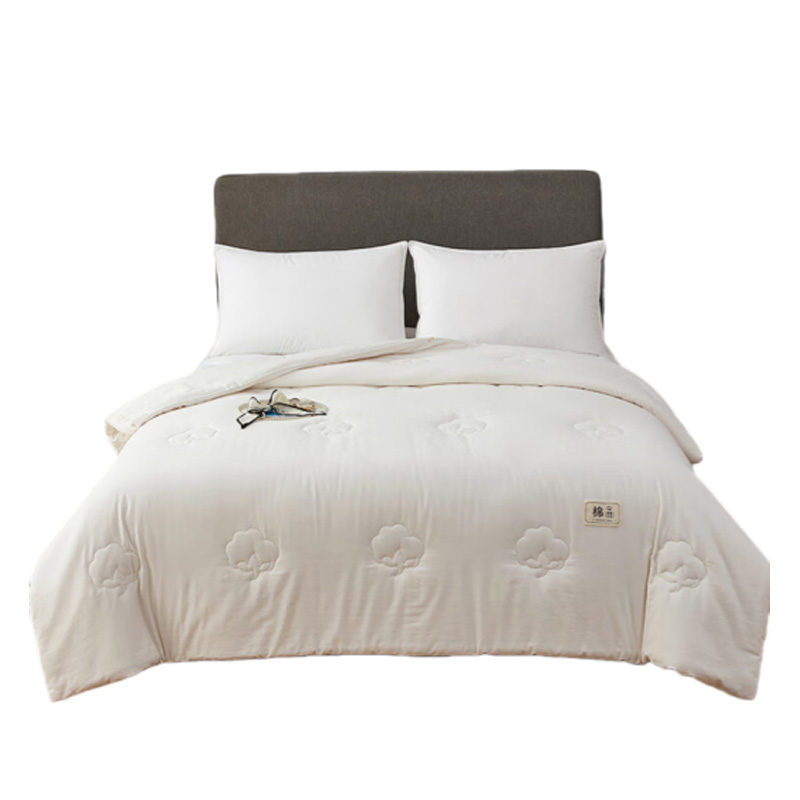 汉司家纺 水洗 全棉棉花被 150*200cm 5斤 （单位：床） 白色