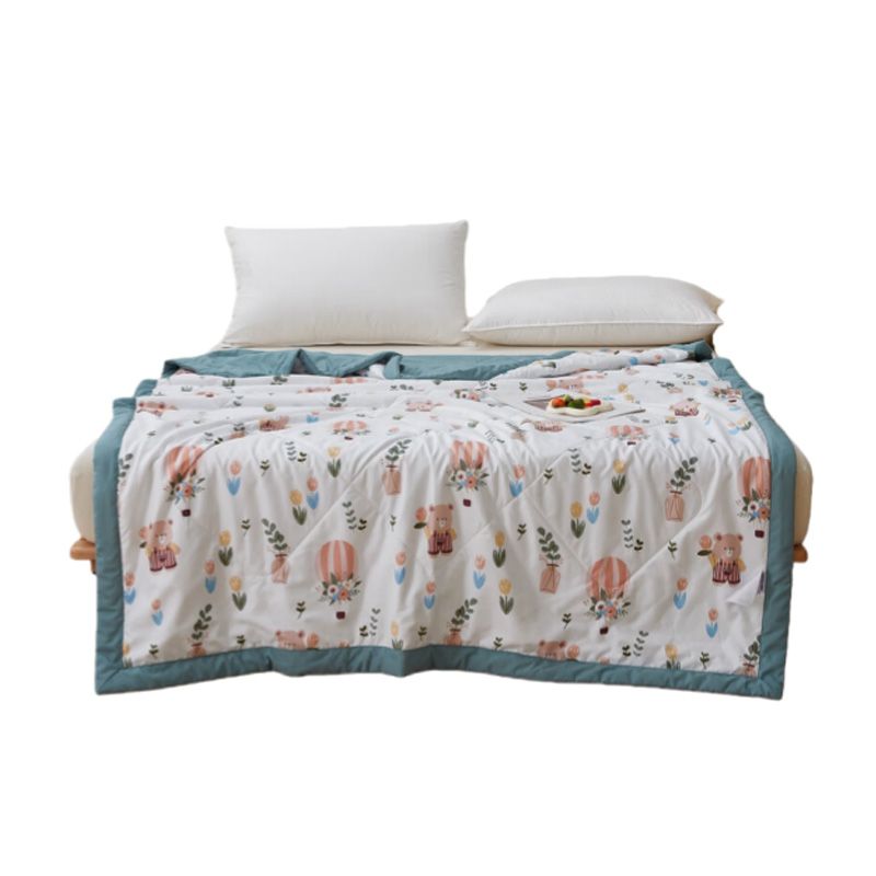 汉司家纺 卡通 印花夏被 150*200cm （单位：床） 绿色
