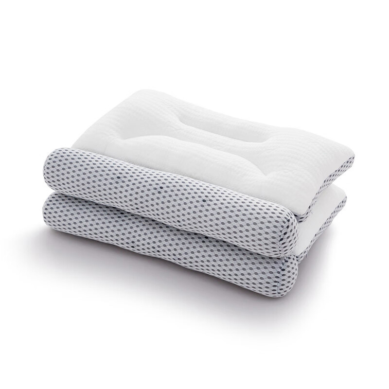 汉司家纺 释压磁疗 护颈双用枕 48*74cm （单位：个） 白色
