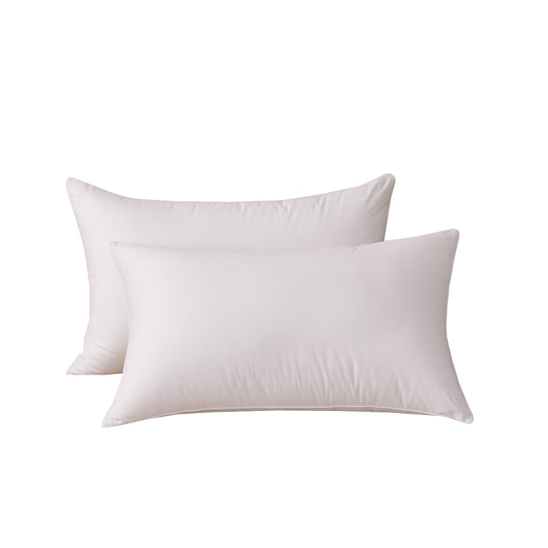 汉司家纺 羽丝绒 枕头 48*74cm （单位：个） 白色