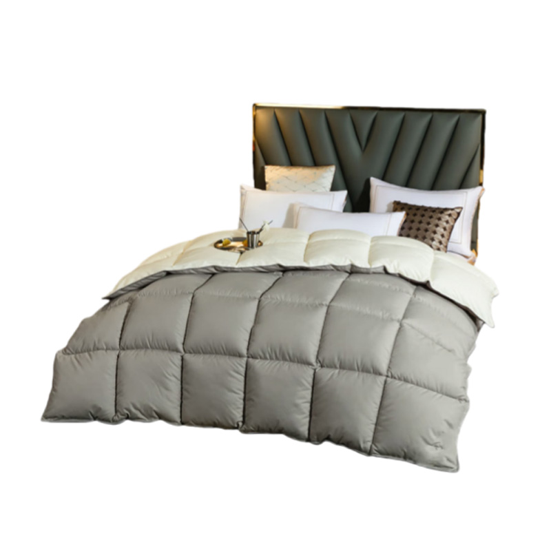 汉司家纺 云逸之羽 羽绒被 150*200cm （单位：床） 银灰色