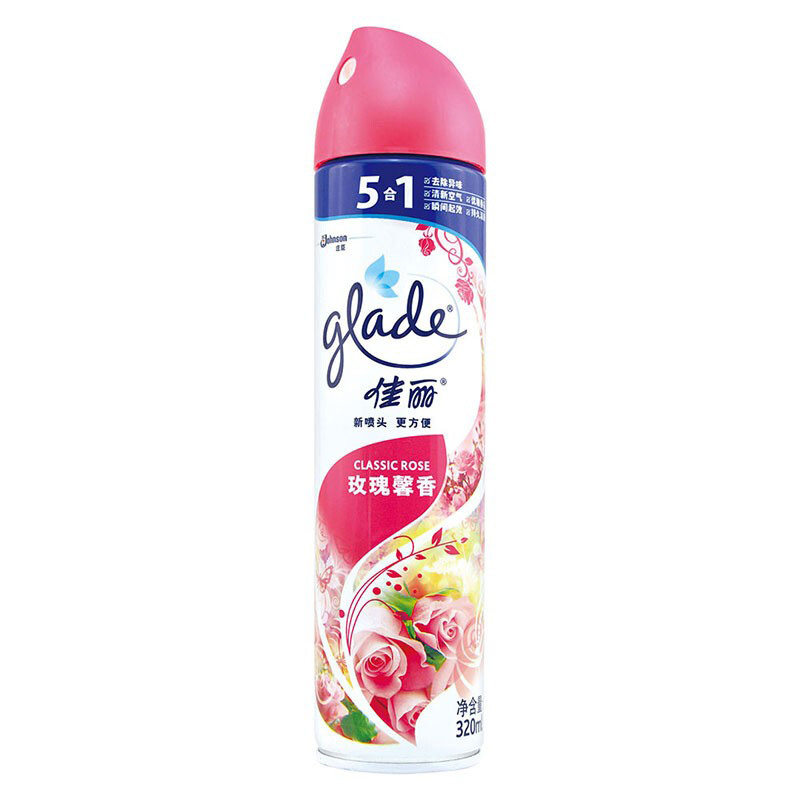 佳丽 玫瑰馨香 空气清新剂 320ml （单位：瓶）
