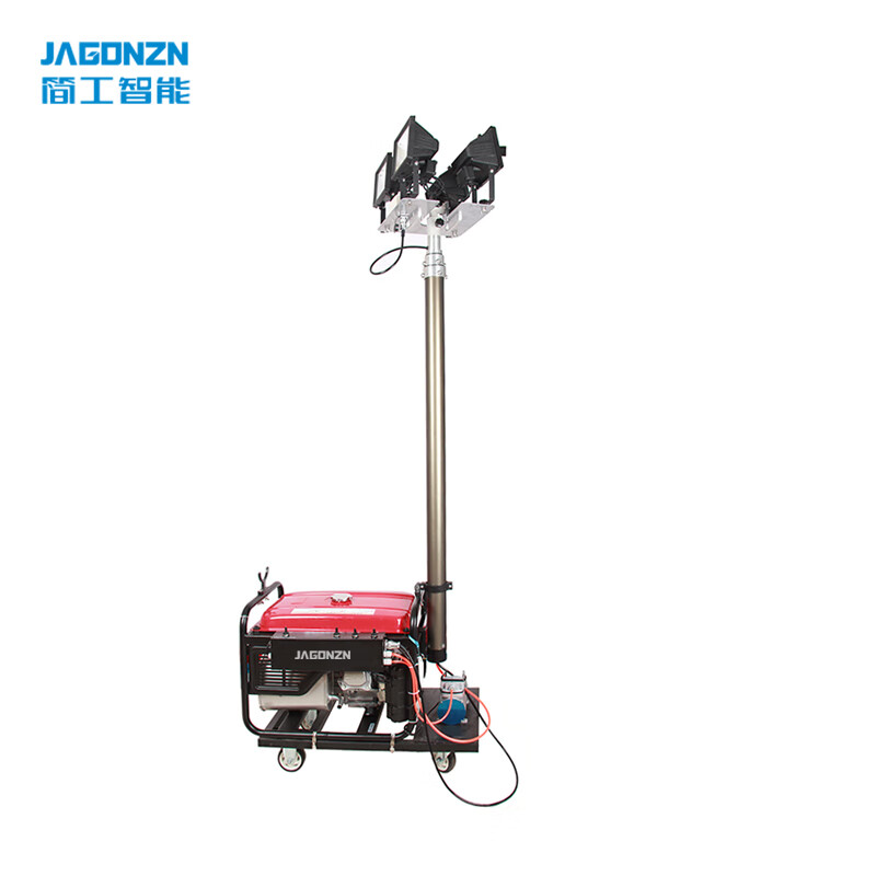 简工智能（JAGONZN） YQ-05I-B 手拉式移动工作灯 4*100W （单位：台）