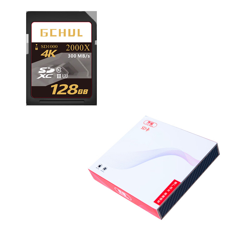 杰储（GCHUL） SD1000 SD存储卡 128G （单位：个）