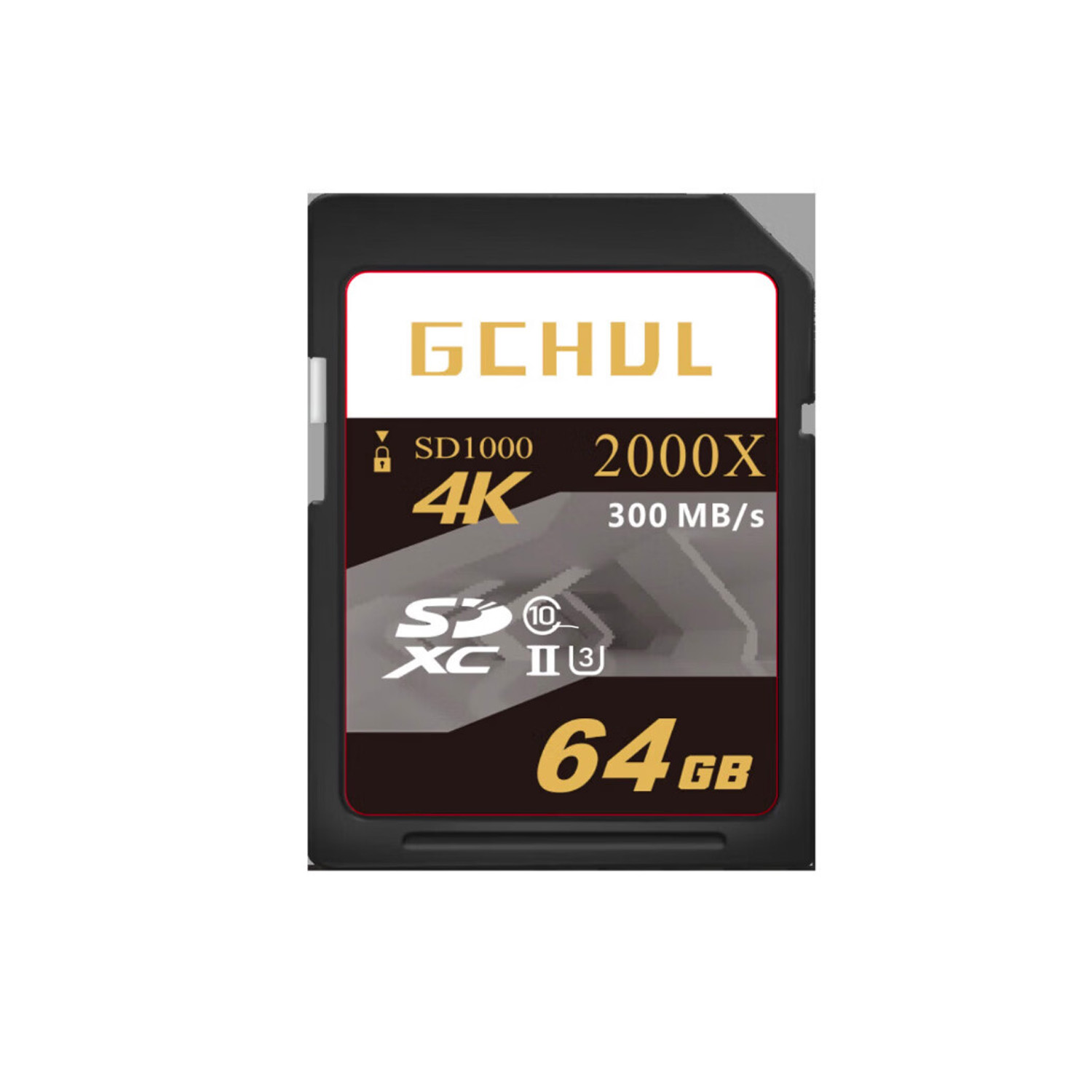 杰储（GCHUL） SD1000 SD存储卡 64G （单位：个）