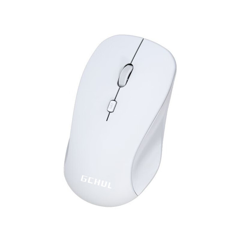 杰储（GCHUL） S100 鼠标 无线 （单位：个） 白色