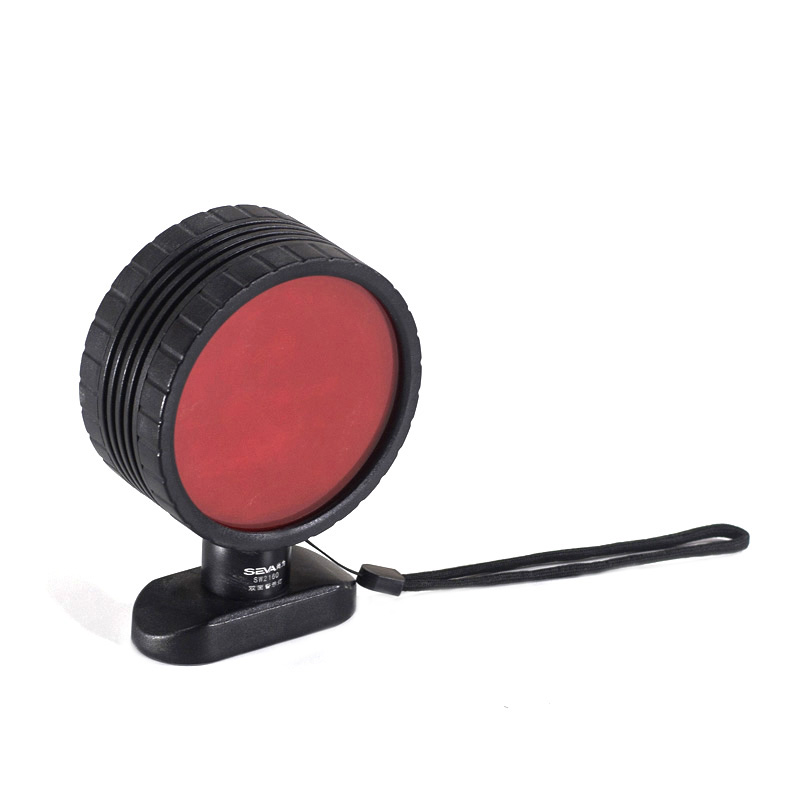 尚为（SEVA） SZSW2160 双面警示灯短柄 3W 红光 （单位：盏） 黑色