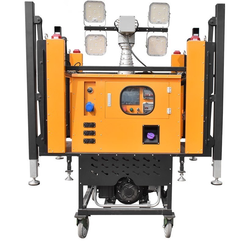 尚为（SEVA） SZSW2970-II LED移动照明灯塔 4*1000W 6500K 9米灯杆 （单位：台） 橙色