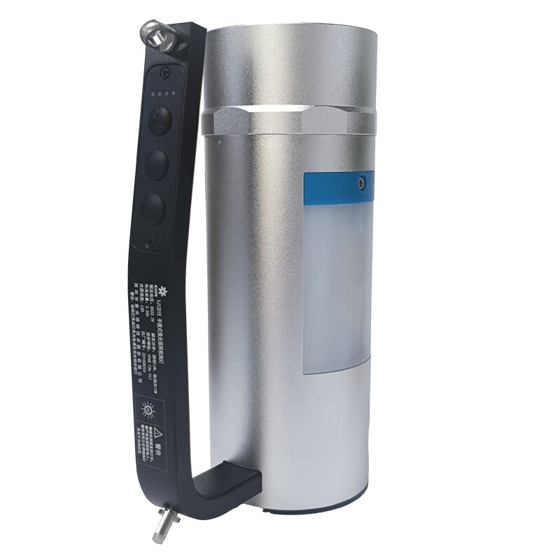 深照紫光 YJ1201E 手提式强光探照检测灯 含激光 主灯2*12W/侧灯2*6W 6000K （单位：个） 银色