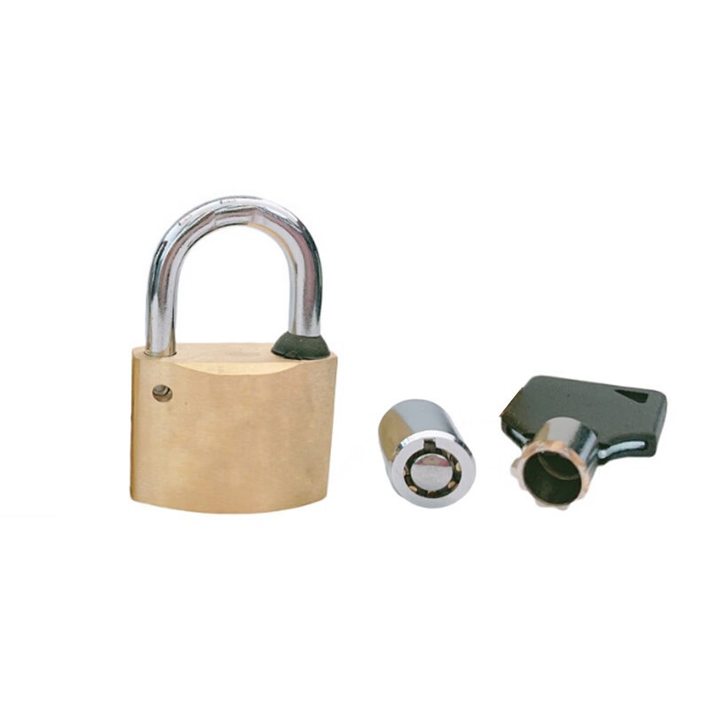 胜惠鉴 SHJ-04 黄铜通开挂锁 20mm*20mm （单位：个） 金色