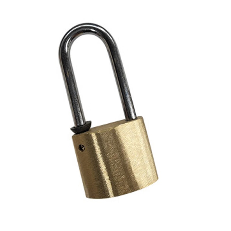 胜惠鉴 SHJ-12 梅花锁芯挂锁 锁体50mm 锁梁60mm （单位：个） 黄色