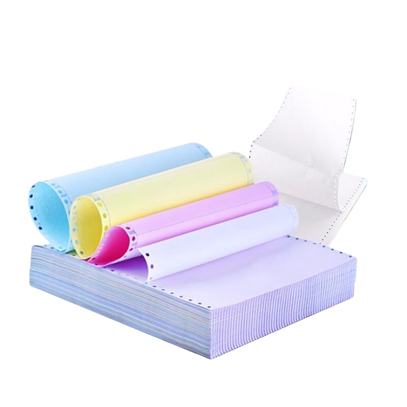 史泰博 241 电脑打印纸 二联一等分无压线 1000页/箱 （单位：箱） 彩色