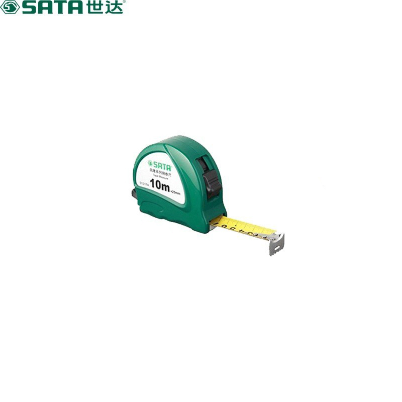 世达（SATA） 91317A 凯隆系列钢卷尺 10m （单位：个） 绿色