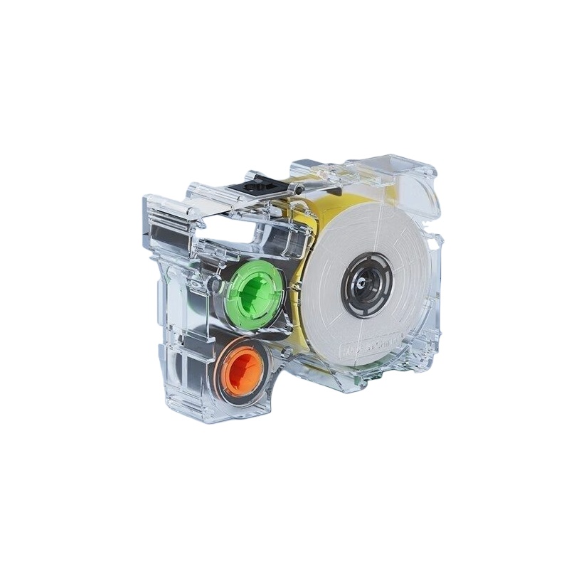 硕方（SUPVAN） G02005 标签机色带 9mm*7.5m （单位：盒） 新老包装随机发货 黄底黑字