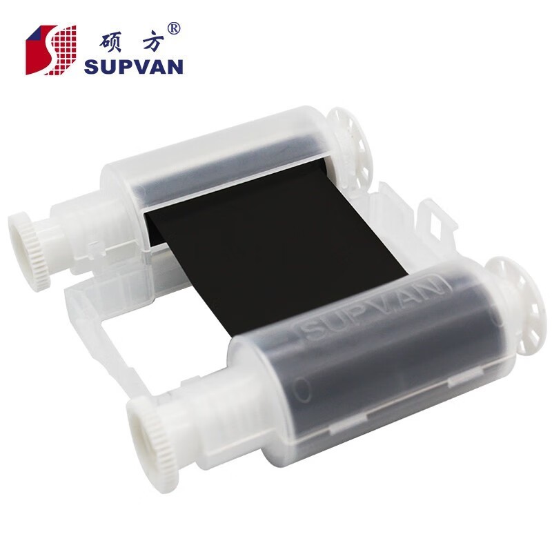 硕方（SUPVAN） TP-R453BK 标签机色带 适用TP2000 （单位：个） 黑色