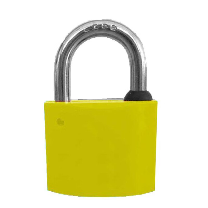 苏识 普通锁芯 梅花铜挂锁通 35mm （单位：把） 黄色