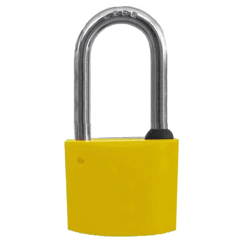 苏识 梅花 塑钢锁 40mm （单位：把） 黄色
