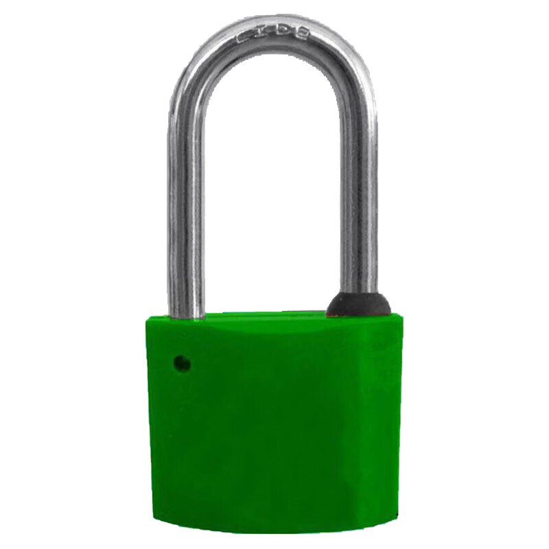 苏识 梅花 塑钢锁 40mm （单位：把） 绿色