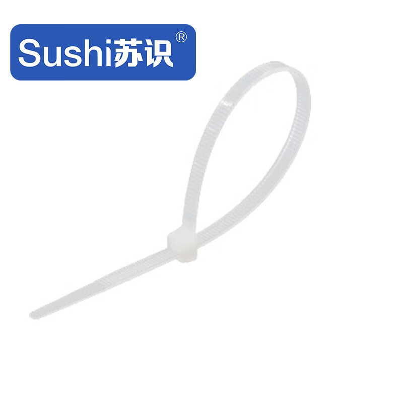 苏识 5GB4.8mm*500mm 扎带 100根/包 （单位：包） 白色