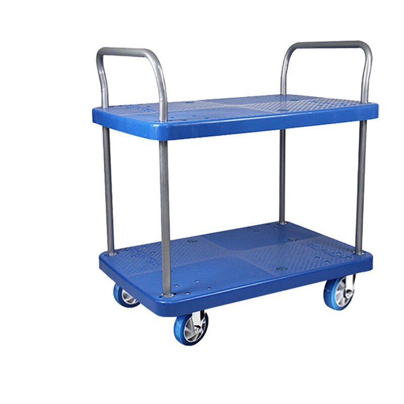 苏识 WWHL-48 无护栏平板手推车 48*72cm通花轮 （单位：辆） 蓝色