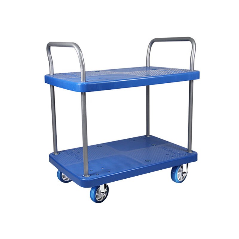 苏识 WWHL-60 无护栏平板手推车 60*90cm通花轮 （单位：辆） 蓝色