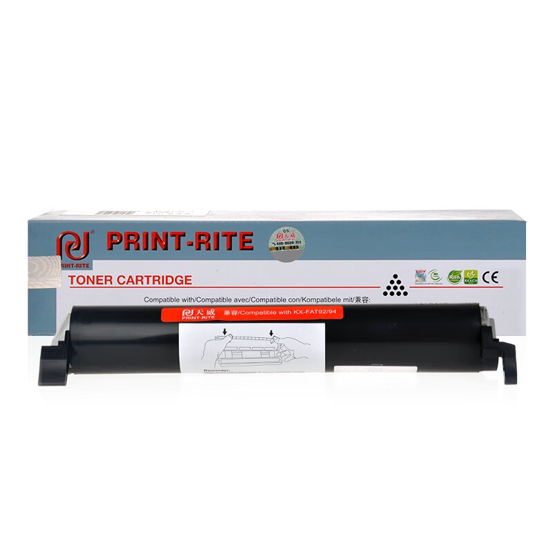 天威（PrintRite） FAT94 粉盒专业装 2000页 （单位：支） 适用KX-FAT92A(US)系列 黑色