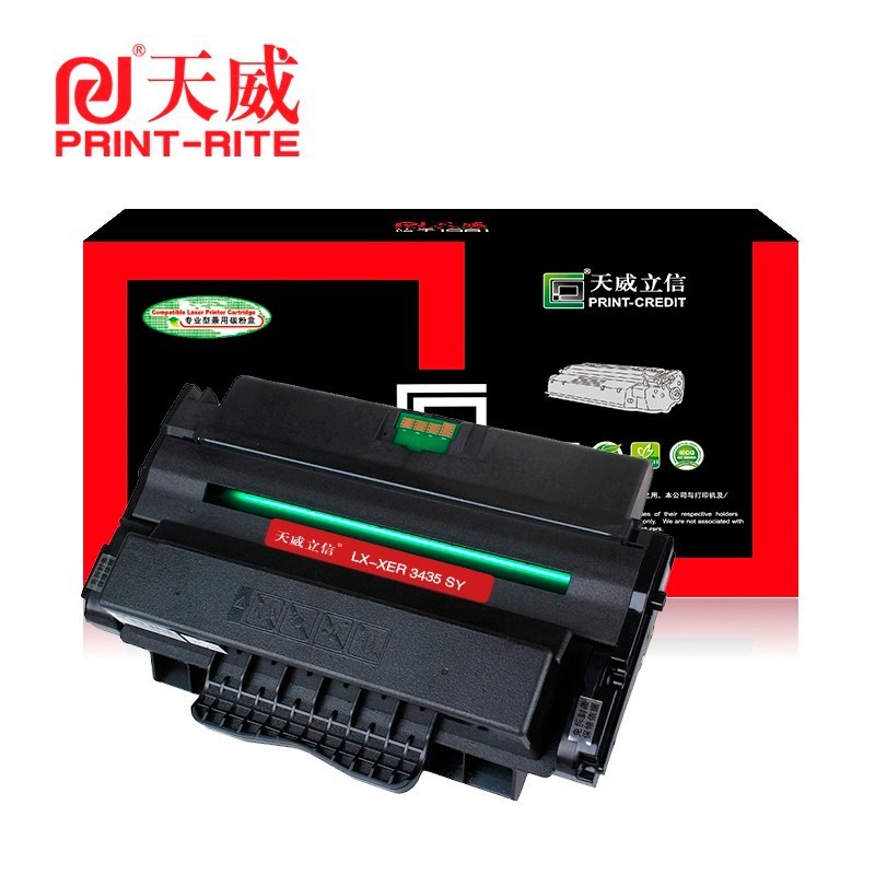 天威立信 XEROX-3435 硒鼓 4000页 （单位：支） 适用施乐Phaser3435系列 黑色