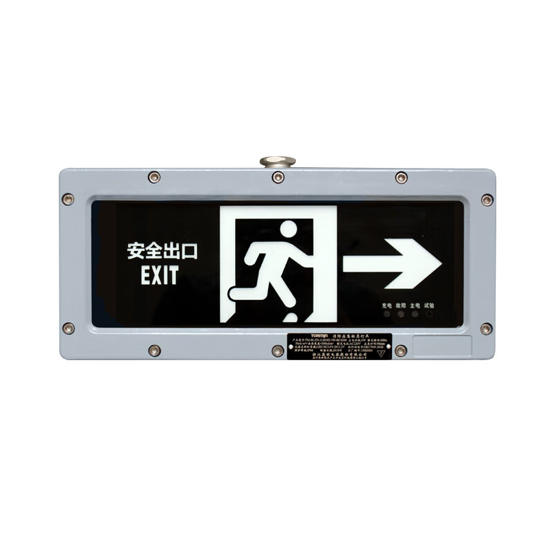 通明 TM-BLZD-1LROE I 3W-BC4200 消防应急标志灯向右 3W5000K （单位：个） 灰色