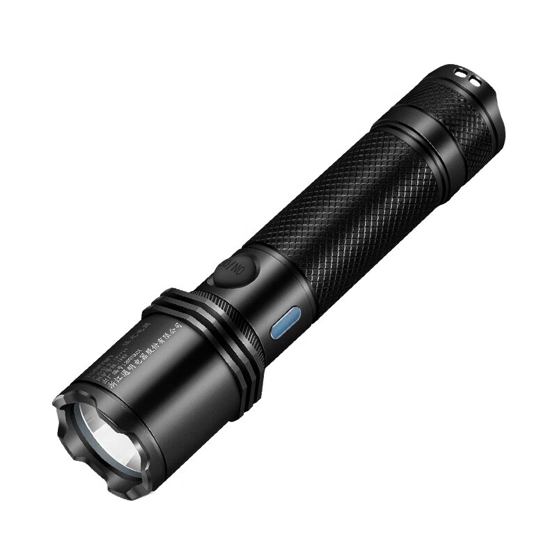 通明 ZW7711C 多功能强光电筒 3W6000K白光 （单位：套） 黑色