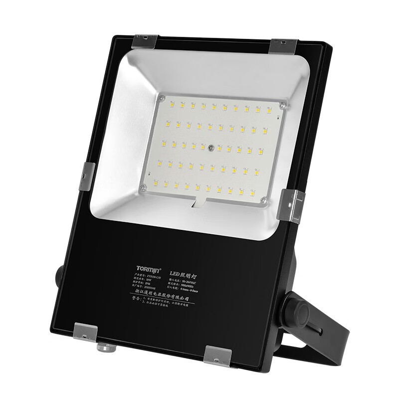 通明 ZY8106-L50 LED照明灯 50W5000K （单位：套） 黑色