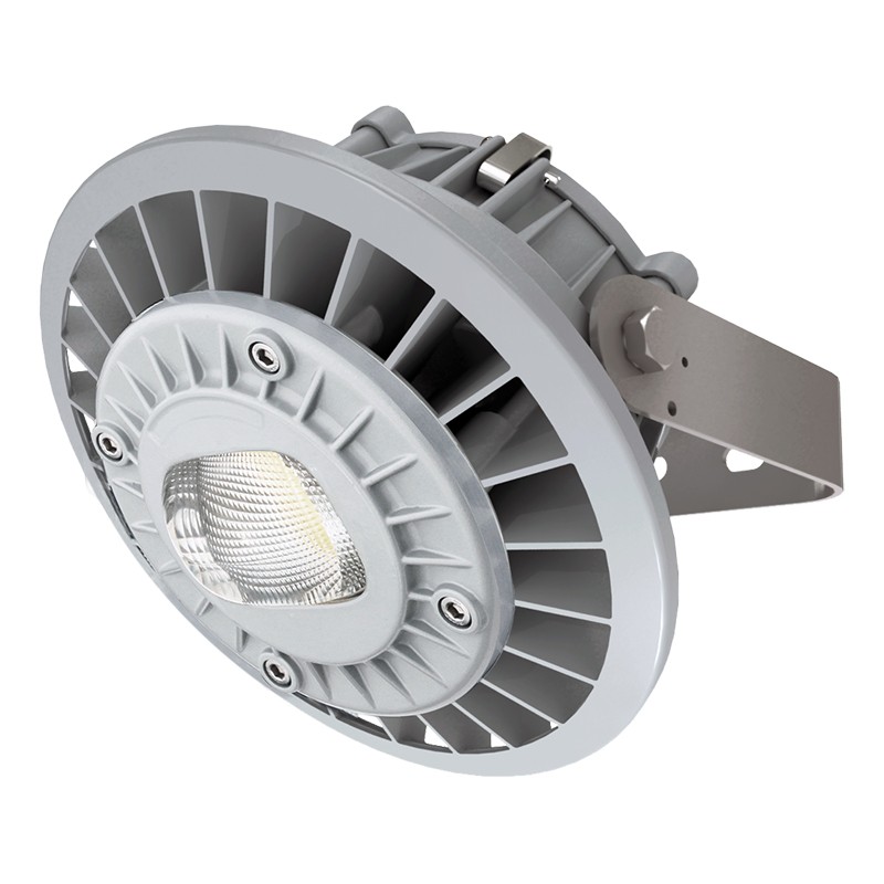 通明 ZY8607S-L60-100 LED照明灯 60W5000K配光100度 （单位：套） 灰色