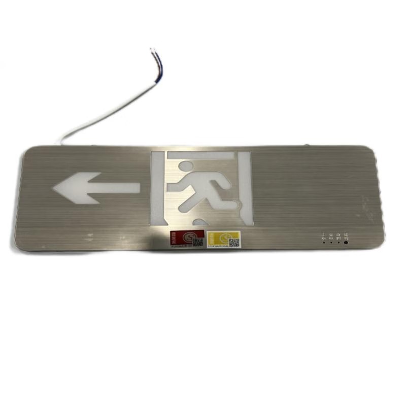 通芯 BF-BLZD-1LROE II 3W-111 消防应急照明疏散标志指示灯 220V光源绿色通用*单面*左向 （单位：个） 银色