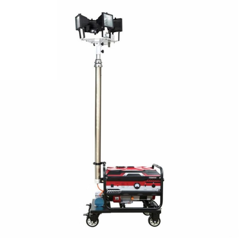 维莱奥斯 GZD3009 LED全方位移动照明灯车 4*100W5500K （单位：台） 红色