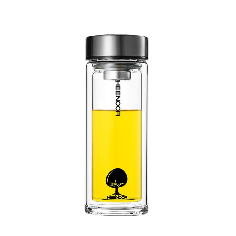 希诺（HEENOOR） XN-6701 双层玻璃杯 265ml （单位：个） 本色