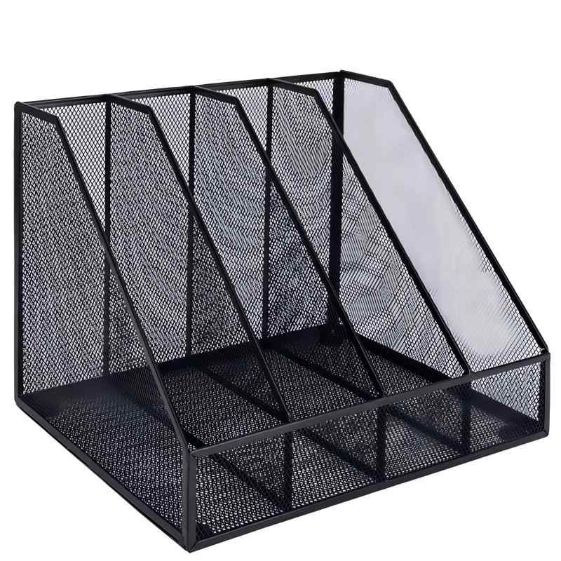 锡岳 XY-27 金属文件框 四栏 （单位：个） 黑色